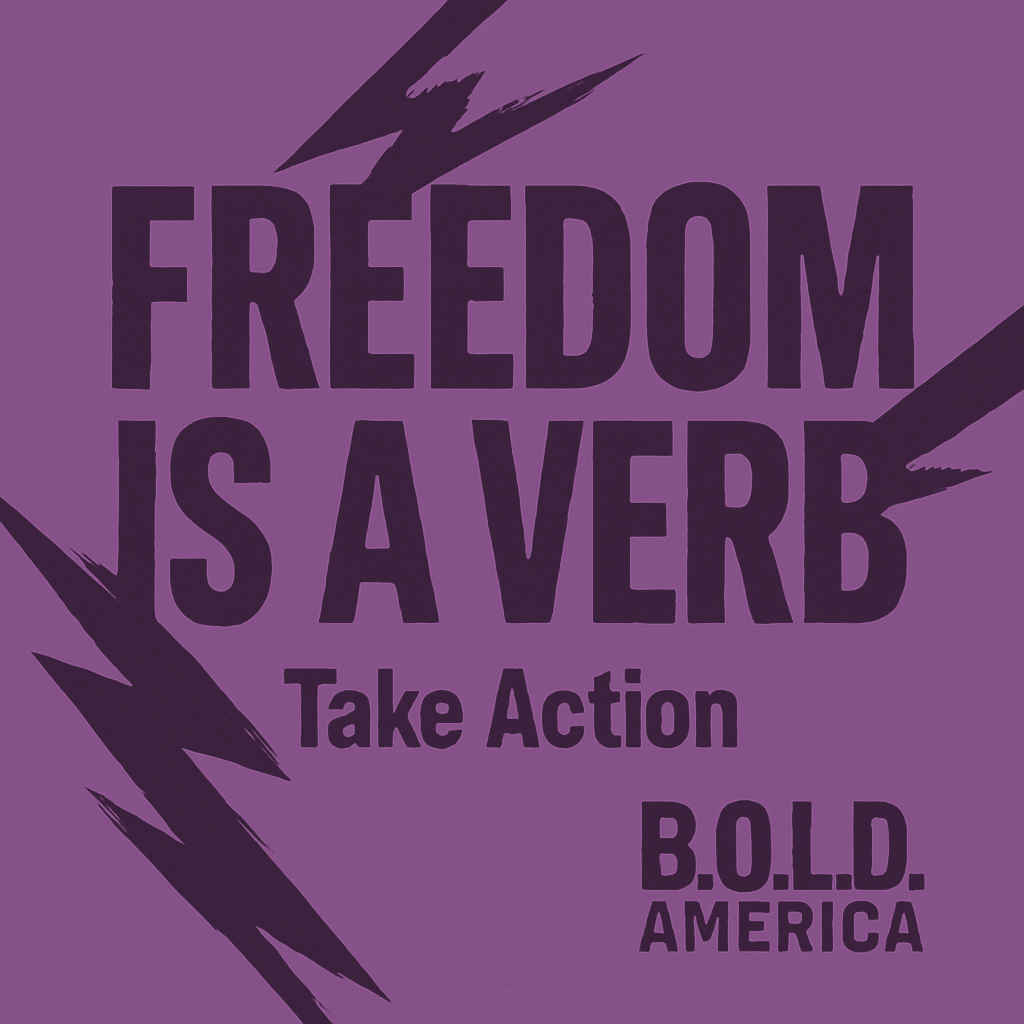 Freedom is a Verb Tee